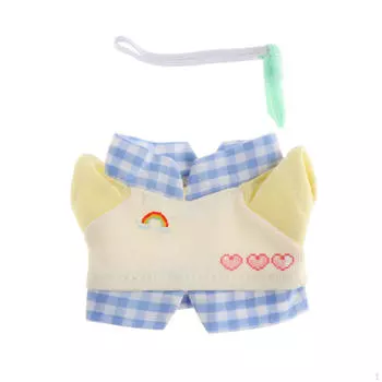 Кукольный пуловер, топ, создай свою собственную одежду для кукол, нарядись с галстуком за 5,91 blue lattice