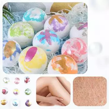 Кукольный шарик для ванны, простыня для ванны, шарик для ванны, милый набор One Size