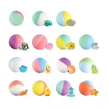 Кукольный шарик для ванны, шарик для ванны, таблетки для душа, содержит милый набор Gashapon One Size