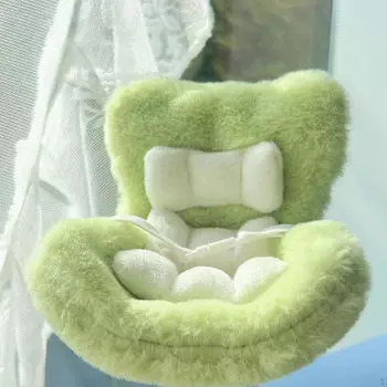 Кукольный стул, мебель, миниатюрная модель, игрушки ручной работы для 8-дюймового мальчика, подарки на Хэллоуин, день рождения зелёный