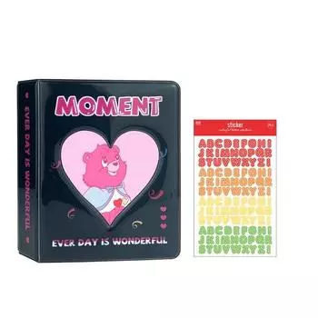 Kukukkaga Poka Polar 2-этапная коллекционная книга, фотоальбом + набор наклеек Polkku