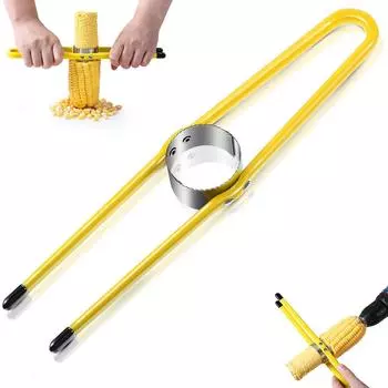 Кукурузный стриппер Кухонные инструменты для фруктов и овощей из нержавеющей стали для удаления кукурузных початков