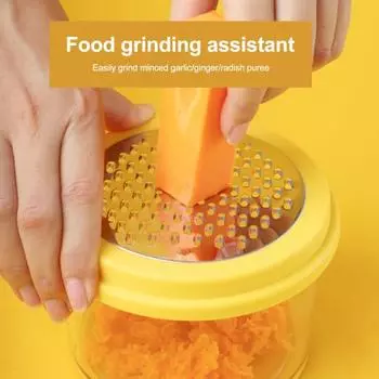 Кукурузочистка для очистки кукурузы с острым лезвием, встроенная терка для чашек, резак для кукурузных зерен, терка для имбиря, инструмент для удаления кукурузных початков, инструмент для удаления кукурузных початков жёлтый