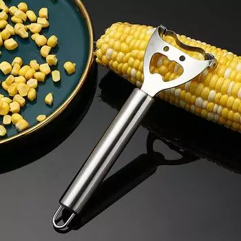 Кукурузомолотка из нержавеющей стали, очиститель, кукурузный строгальный станок, очиститель початков, очиститель, зернорезка, кухонные принадлежности, гаджет A