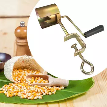 Кукурузошелушильная машина с ручным приводом, съемник зерен, удобная, прочная, портативная молотилка
