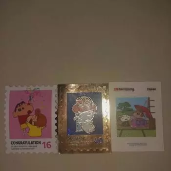 Кукушка Золотая Фольга Штамп Ленты Наклейки Пакет