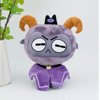 Культ Ягненка Черно-белая Овечка Плюшевая Игрушка Кукла Мультяшная Игра Украшение Подарок фиолетовый