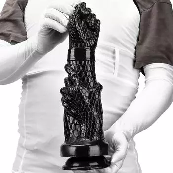 Кулак Негабаритные руки Мастурбация Фистинг Анальная пробка Секс-игрушки Большой черный дилдо Женское доминирование Страпон Пенис