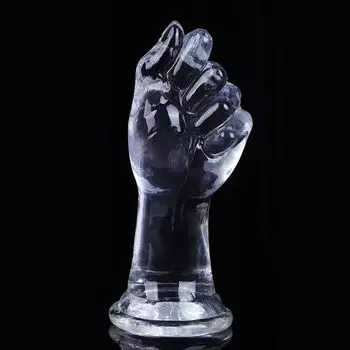 Кулак в натуральную величину, дилдо, прозрачный кулак с присоской, анальная пробка, анальное развитие