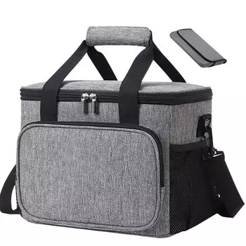 Кулер SUPENG 30 л, большая емкость, новейший охладитель, изолированный, мягкий, устойчивый к холоду, 4 слоя, защита от протечек, складной и 3-сторонний, легкий в использовании, мягкий