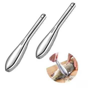 Кулинарные инструменты, нож для чистки рыбы, устройство для снятия шкур, скребок для рыбной кожи, рыбья чешуя из нержавеющей стали