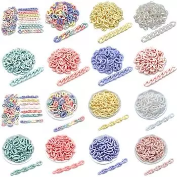 Кулон 40 шт. макарон для изготовления ювелирных изделий ожерелье браслет DIY фурнитура цепочка бусины нежные ювелирные изделия 10*15mm #1 фиолетовый