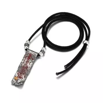 Кулон-амулет для медитации Линг Китайский ветер Инь Ян Восемь триграмм Защита тела Перенаправление Кулон Ожерелье Гочао Цепочка для свитера