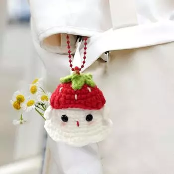 Кулон-призрак на Хэллоуин, ручная работа, кукла-вязаная крючком, изысканный домашний декор, плюшевая кукла-призрак для друзей, дней рождения, вечеринок B