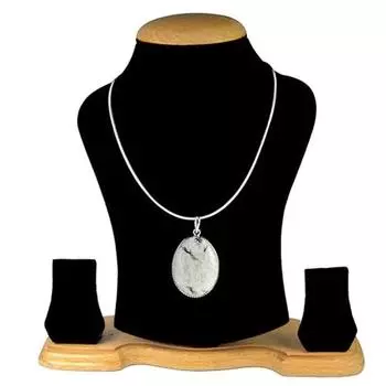 Кулон с целебным камнем Рейки, подвеска из натурального хрустального камня с сертификатом, металлическая цепочка для кристалла, целебный драгоценный камень