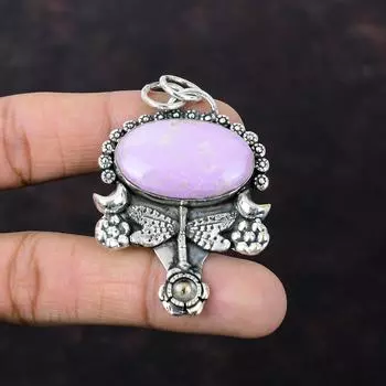 Кулон с фосфосидеритом, этнические украшения ручной работы, подвеска из стерлингового серебра 925 пробы, одно качество, ювелирное изделие из драгоценного камня, подарок для друга, подвеска в виде стрекозы