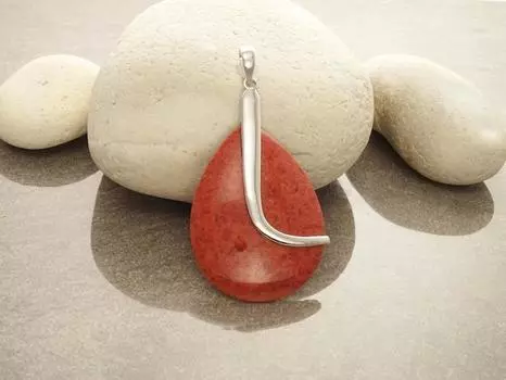 Кулон с красным агатом, круглый кулон из стерлингового серебра, подвеска из настоящего красного агата с драгоценным камнем