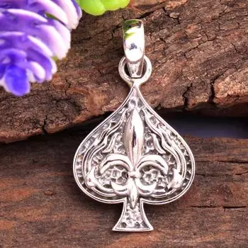 Кулон с листьями, ювелирные изделия ручной работы, серебро 925 пробы, эффектные украшения, подарки для нее