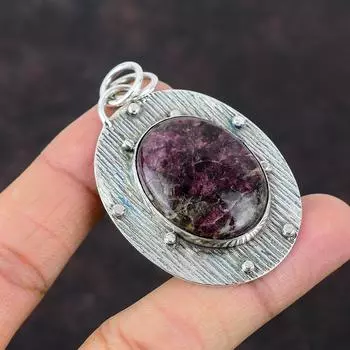 Кулон с розовым турмалином, ювелирные изделия из натуральных драгоценных камней, подвеска из стерлингового серебра 925 пробы, подвеска ручной работы, дизайнерский ювелирный подарок для мамы, серебряные украшения