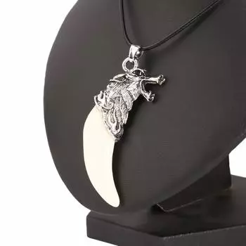 Кулон «Зуб волка» Ожерелье для пары Мужское ожерелье