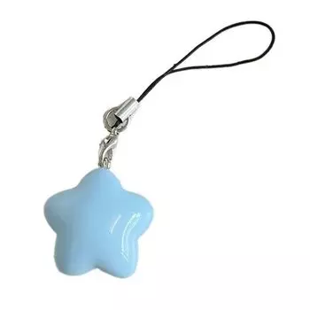 Кулон Звезда Ремешок для телефона Звезда Цепочка для мобильного телефона Веревочка для подвешивания телефона Телефонная бижутерия