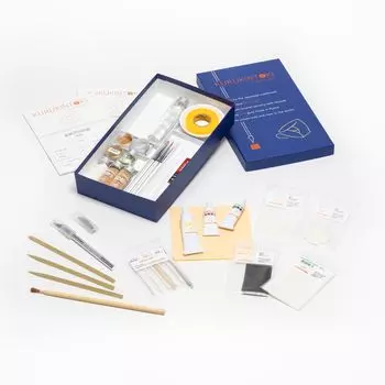 kulukulu KURUKINTOKI Набор кинцуги в скандинавском стиле, 50 шт., натуральный лак 24 К, натуральный лак кинцуги, подарок (30 / Набор) (инструкции