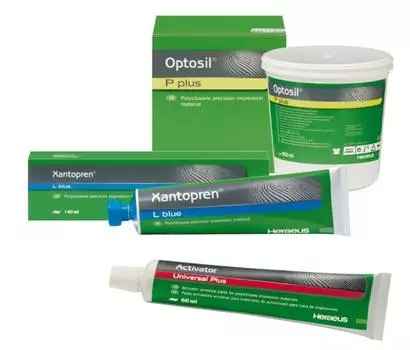 Kulzer Optosil Putty set Конденсационная силиконовая резиновая основа Оттискной материал