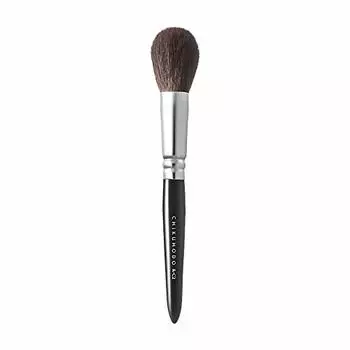 Kumano Brush Chikuhodo Regular Series Cheek Brush Gray Squirrel Black Line Makeup Brush (Makeup Brush) R-C2