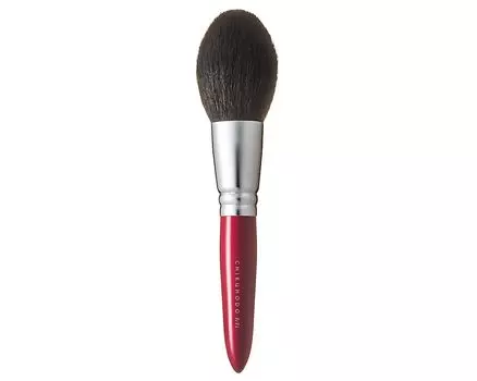 Kumano Brush Chikuhodo Regular Series Powder Brush Sokoho Red Line Makeup Brush (Makeup Brush) RR-P1