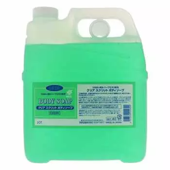 Kumano Yushi Commercial Clear Scrit Мыло для тела 4 л