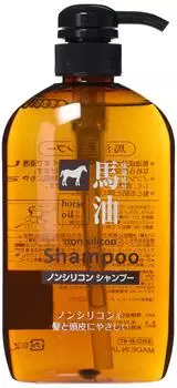 Kumano Yushi Horse Oil Shampoo x set 4-piece