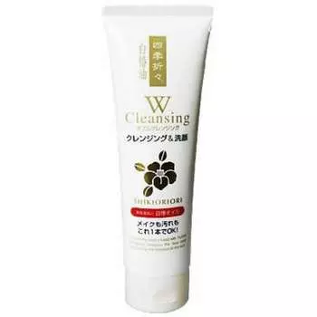 Kumano Yushi Seasonal White Camellia Oil Double Cleansing Face Wash Foam 190G