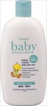 Kumano Yushi Tweety Baby Lotion 300ml [Bulk purchase] [x3 pieces]