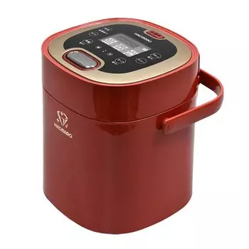 Кумазаки Аим мультиварка шкатулка для хранения ювелирных изделий чашки поставляется с оригинальной книгой рецептов под руководством Хикомаро Хикомаро MC-107H 0.5~2.5 (красный)