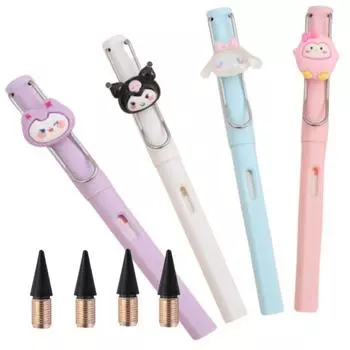 Kumbo infinite pen 4p милый персонаж карандаш, гусиные друзья 4p, популярный персонаж в Корее