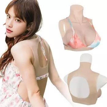 KUMIHO Силиконовый Искусственный Поддельный Высокий Поддельный Легкий Хлопковый Наполнитель Бюст, Кроссдрессинг Бюст, Груди, Груди, Без спины, Шея, Выхлоп, Тонкий,