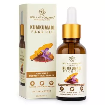 Кумкумади: масло для лица (30 мл), Kumkumadi Face Oil, Bella Vita
