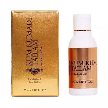Кумкумади Тайлам: омолаживающее масло (25 мл), Kumkumadi Tailam, Vasu 13.90625