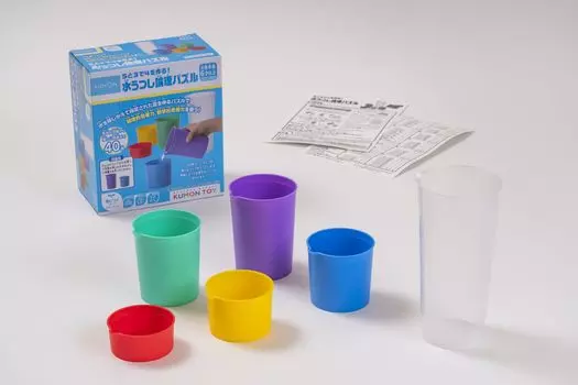 KUMON 5 and 3 Make Logic Educational Ages 6 and KUMON PUBLISHING 4! Water-Shaping Puzzle, Toy, Up,