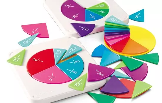 Kumon Publishing First Fraction Puzzle Educational Toy Toy Ages KUMON 5+