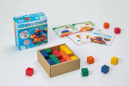 Kumon Publishing Shape Cube Collection Развивающие игрушки Игрушки для детей от 3 лет и старше KUMON