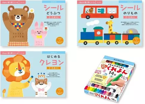 Kumon Publishing Sukusuku Note Набор для детей 2 и 3 лет Развивающая игрушка Игрушка для рисования Мочиката от 2 лет и старше [Рекомендуется производителем] (КУМОН