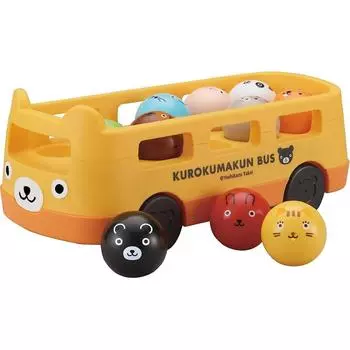 Kumon Shupp KUROKUMA KUN s 10 Bits Bus Jiyu и TOY KUMON для детей от 1,5 лет и старше