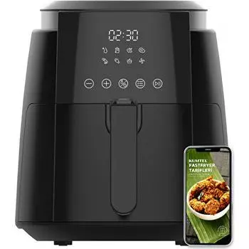 Kumtel Digital Fastfryer 5,5 л Haf-02(Безмасляная фритюрница)