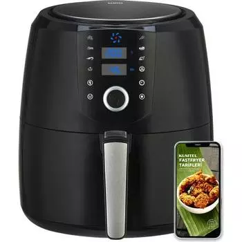 Kumtel Fastfryer Haf – 06 8,5 л Xxl Digital (Безмасляная фритюрница)