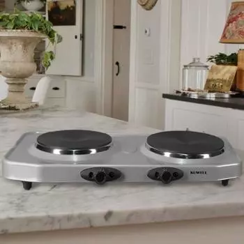 Kumtel KH/LX 7020/7021 2500 Вт 2-конфорочная электрическая плита