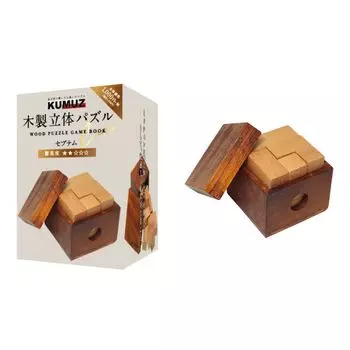 KUMUZ Wooden 3D Puzzle Septem KO630453 Hmmm!?