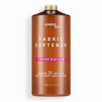 Kundal 3x ультраконцентрированный парфюмированный кондиционер для белья цветущая вишня 1580 мл, корейская косметика с хорошим ароматом