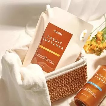 Kundal 3x ультраконцентрированный парфюмированный кондиционер для белья сменная упаковка 2700 мл, корейская косметика с приятным ароматом