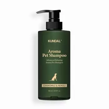 KUNDAL Advanced Relaxing Aroma Dog Shampoo Chamomile & Neroli 500 мл, корейская косметика с приятным ароматом